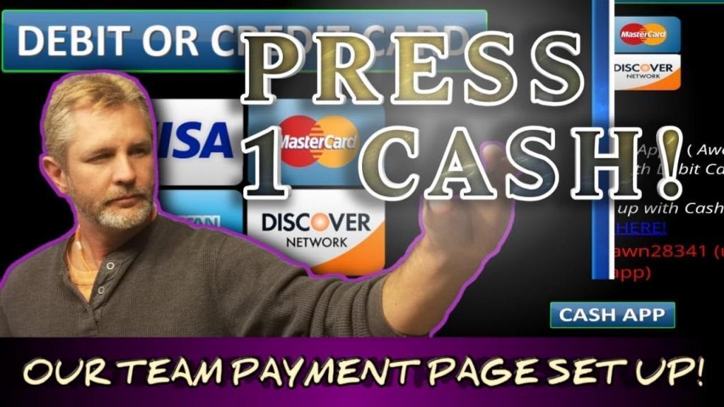 MY PRESS 1 CASH PAYMENT PAGE HOW TO MAKE MY POWER LEAD SYSTEM PAYMENT 